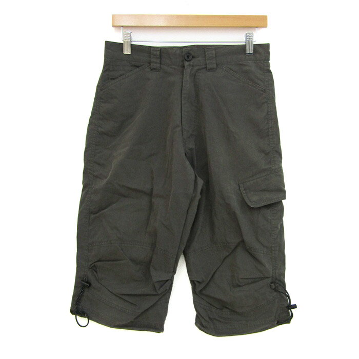 シップス カーゴパンツ ボトムス カーゴショーツ ハーフパンツ メンズ Sサイズ グレー SHIPS 【中古】