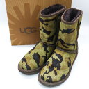 アグ オーストラリア ムートンブーツ 迷彩 カモフラージュ シューズ 靴 N1003389 レディース 23サイズ マルチカラー UGG australia 【中古】