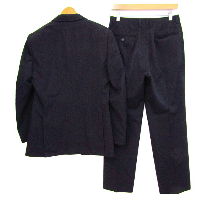 コムサイズム スーツ セットアップ 上下セット ジャケット パンツ メンズ Mサイズ ネイビー COMME CA ISM 【中古】