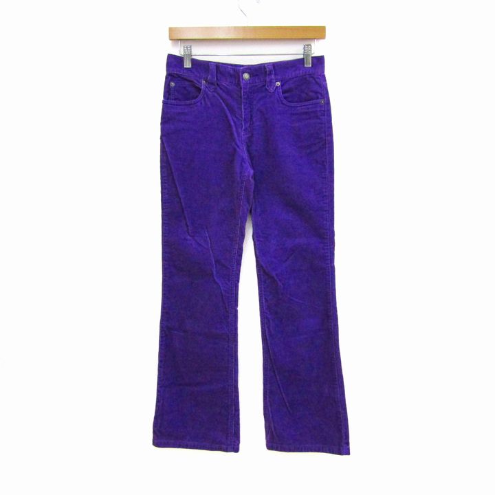 【楽天スーパーSALE 50％OFF 9月4日20:00〜9月11日01:59まで】ラルフローレン パンツ ボトムス コーデュロイ ストレッチ キッズ 男の子用 150サイズ パープル RALPH LAUREN 【中古】