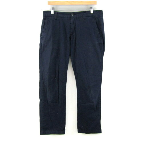 カルバンクラインジーンズ テーパードパンツ ストレッチ ボトムス メンズ W32 L32サイズ ネイビー Calvin klein Jeans 【中古】 カルバンクラインジーンズ テーパードパンツ ストレッチ ボトムス メンズ W32 L32サイズ ネイビー Calvin klein Jeans 【中古】