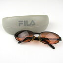 フィラ サングラス SF8150 57 531X フルリム イタリア製 メガネ ブランド レディース ブラック FILA 【中古】(4)