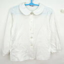 ファミリア カーディガン 長袖 トップス ベビー 女の子用 90サイズ ホワイト Familiar 【中古】