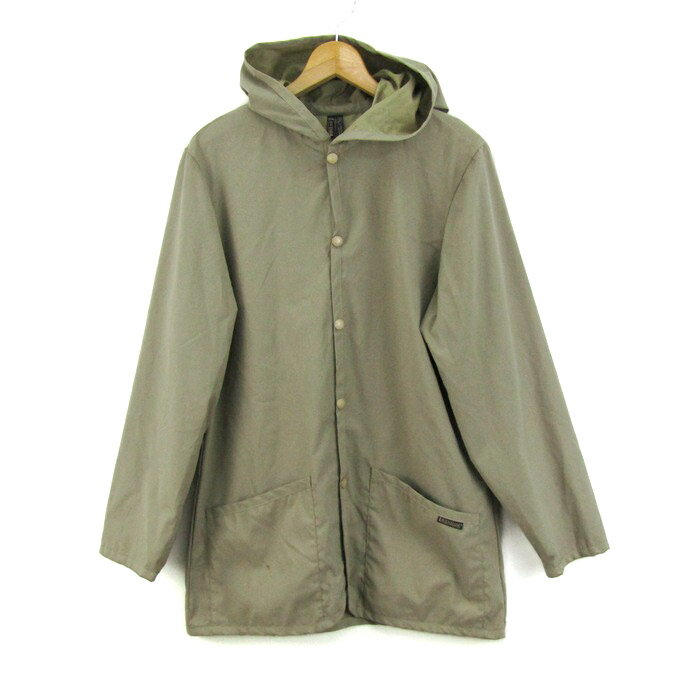 【全品39％OFFクーポン配布中】ラベンハム コート ジャケット アウター フード付き メンズ USA36サイズ カーキ LAVENHAM 【中古】(4)