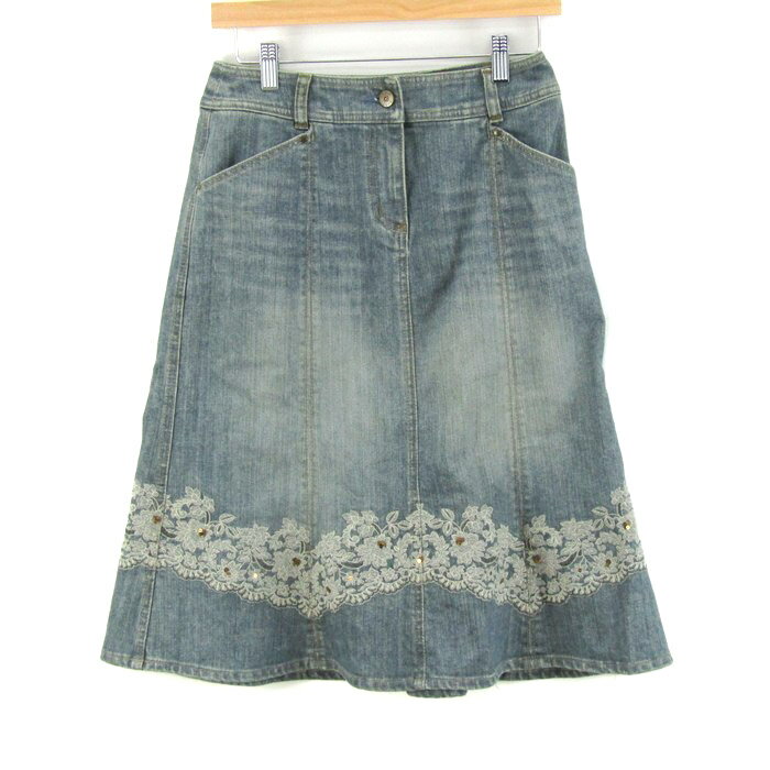 【中古】ジユウクデニムスカートボト...