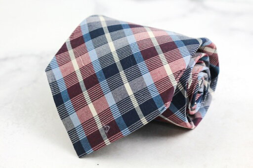 ブルックスブラザーズメーカーズ ブランド ネクタイ チェック柄 シルク USA製 PO メンズ ネイビー BROOKS BROTHERS MAKERS 【中古】 ブルックスブラザーズメーカーズ ブランド ネクタイ チェック柄 シルク USA製 PO メンズ ネイビー BROOKS BROTHERS MAKERS 【中古】