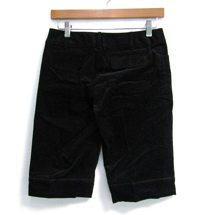 ジェイプレス ハーフパンツ ストレッチ ボトムス レディース 7サイズ ブラック系 J.PRESS 【中古】