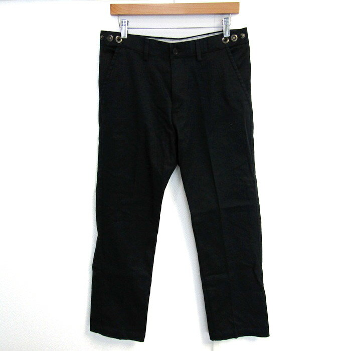 エドウィン ロングパンツ ストレッチ ボトムス メンズ 30サイズ ブラック系 EDWIN 【中古】