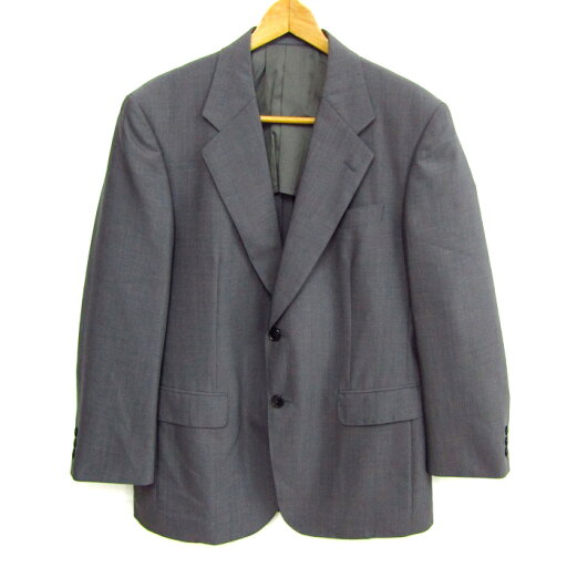 ランバン テーラードジャケット アウター モヘヤ混 CLASSIQUE メンズ R46-44サイズ グレー LANVIN 【中古】 ランバン テーラードジャケット アウター モヘヤ混 CLASSIQUE メンズ R46-44サイズ グレー LANVIN 【中古】