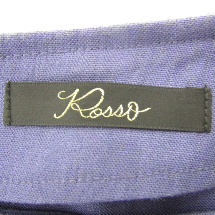 大特価屋の【全品39％OFFクーポン配布中】ロッソ アーバンリサーチ スカート スリット リネン混 ボトムス レディース 36サイズ ブルー系 ROSSO 【中古】｜アングル3