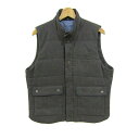 ランバン ベスト ジャケット 中綿 キルティング ブランド アウター メンズ チェスト99/身長175サイズ グレー系 LANVIN 【中古】(4)