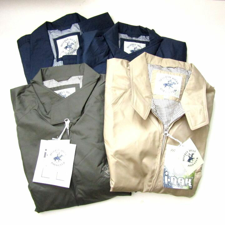 ビバリーヒルズポロクラブ ブルゾン ベスト 4点セット 未使用 スイングトップ まとめて メンズ LLサイズ BEVERLY HILLS POLO CLUB 【中古】