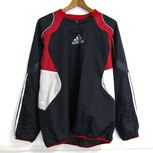 アディダス ピステ ウィンドブレーカー スポーツウエア メンズ Lサイズ ネイビー adidas 【中古】 アディダス ピステ ウィンドブレーカー スポーツウエア メンズ Lサイズ ネイビー adidas 【中古】