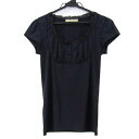 【全品39%OFFクーポン8月4日20:00〜8月15日01:59まで】ヴァニラコンフュージョン 半袖カットソー シャツ トップス レディース 38サイズ パー...