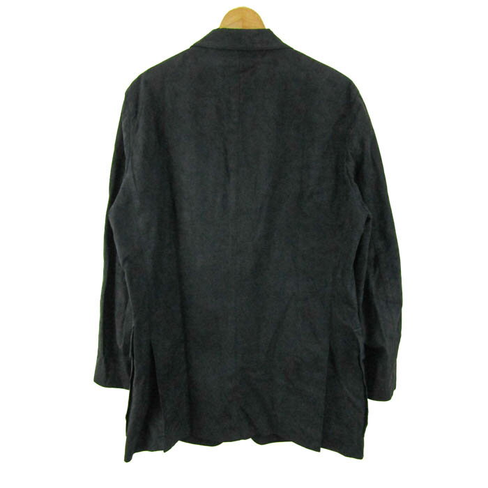 ダーバン テーラードジャケットスエード アウター 記名有 メンズ Mサイズ ブラック Durban 【中古】