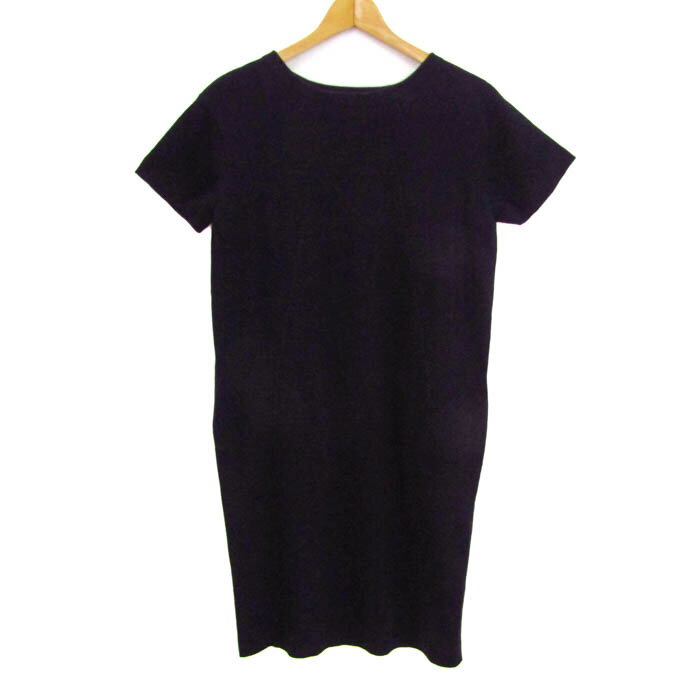 ◇セオリーリュクス【M】ワンピース 半袖 Vネック ストレッチ ストレッチ rs34498-001.jpg