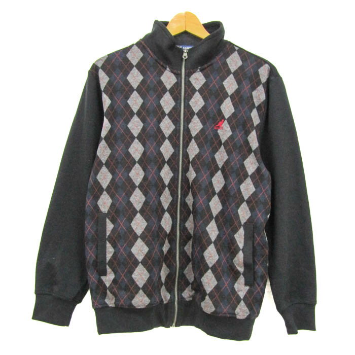 【全品39％OFFクーポン配布中】カンゴール ブルゾン ジャケット アウター スウェット アーガイル柄 メ..