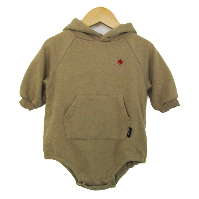 【全品39％OFFクーポン配布中】ポロベビー ツナギ つなぎ オールインワン ロンパース パーカー ベビー ..