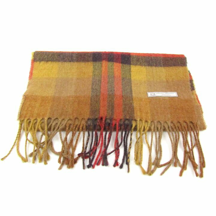 【中古】マフラーストールイタリア製...