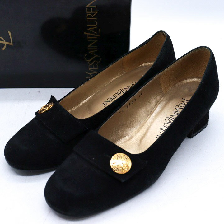 イヴ・サンローラン パンプス ブラ