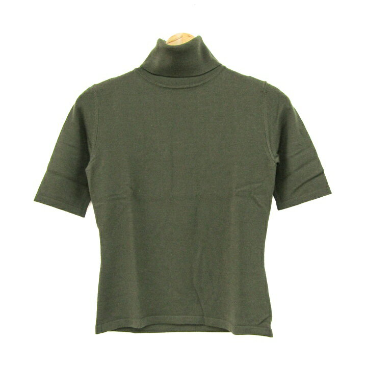 アンタイトル ニット トップス 半袖 タートルネック セーター イタリア製素材使用 レディース 2サイズ ..