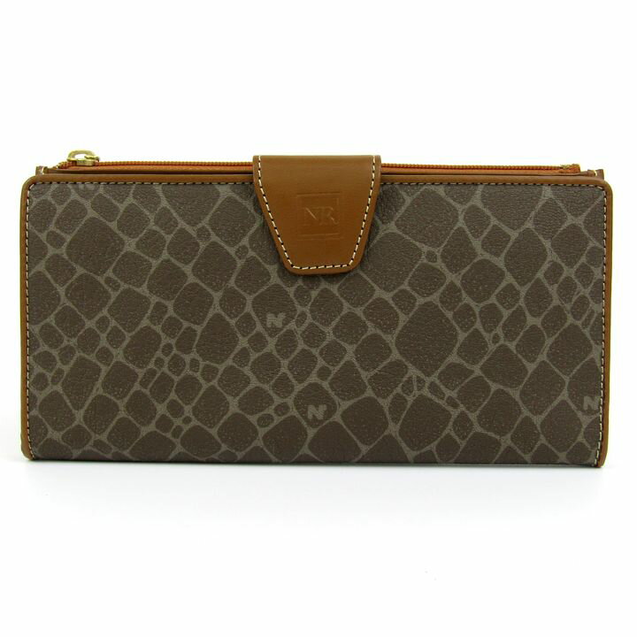 ニナリッチ 長財布 ジラフ柄 二つ折