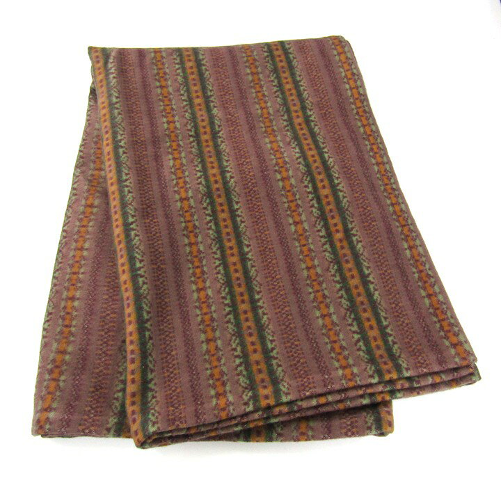 ラルフローレン ショール ブランケット 未使用 日本製 ブランド レディース ブラウン RALPH LAUREN 【中古】