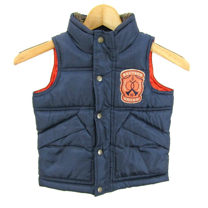 ベビーギャップ ベスト ジャケット アウター 中綿入り ベビー 男の子用 90サイズ ブラック BABY GAP 【..