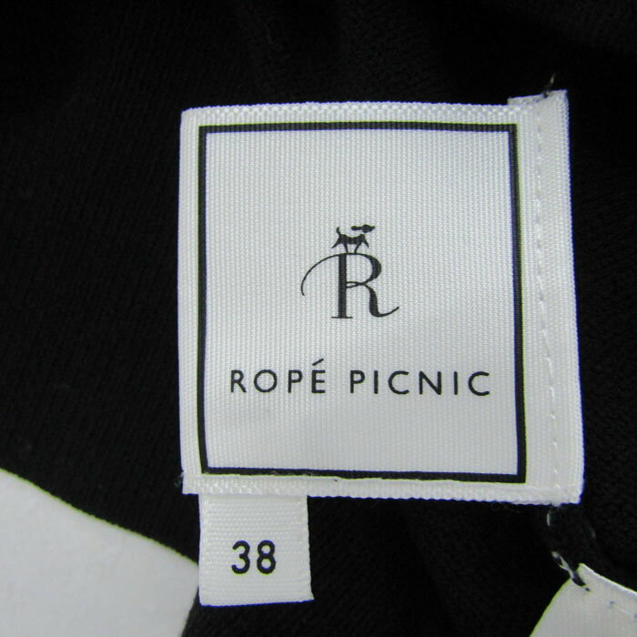 ロペピクニック ニット トップス 半袖 ボウタイ レディース 38サイズ ブラック ROPE PICNIC 【中古】 daitokka-12058350 大特価屋 サンプル画像3