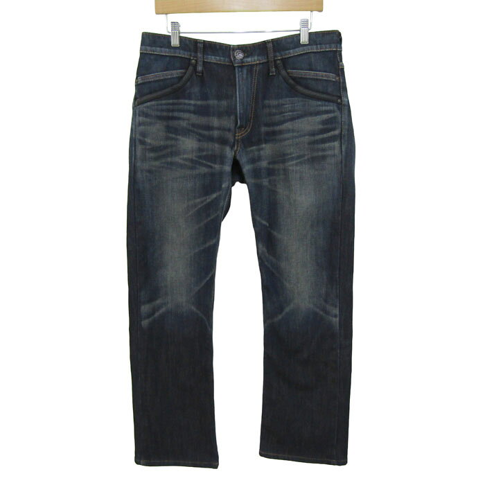 Edwin Denim Pants Jeans Bottoms Straight Stretch Made in Japan Men's Size 32 Blue EDWIN [Used]