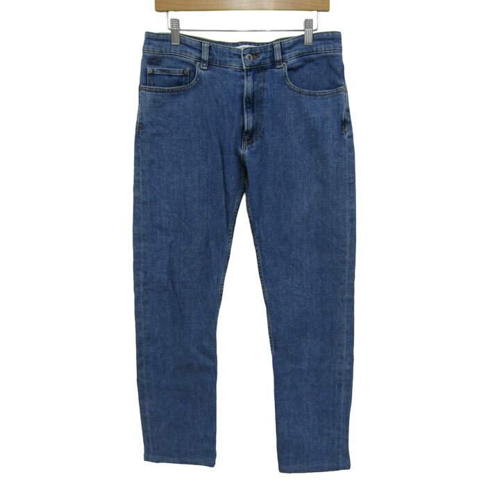 Lacoste denim jeans, slim fit, stretch, men's, size W33 x L34, blue. [Used]
