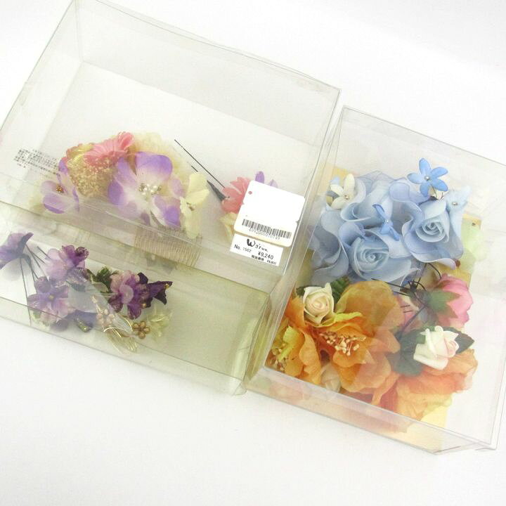 【3000円以上購入で50％OFFクーポン 8/1 0:00〜8/3 23:59 】和つう他 髪飾り 3点セ...