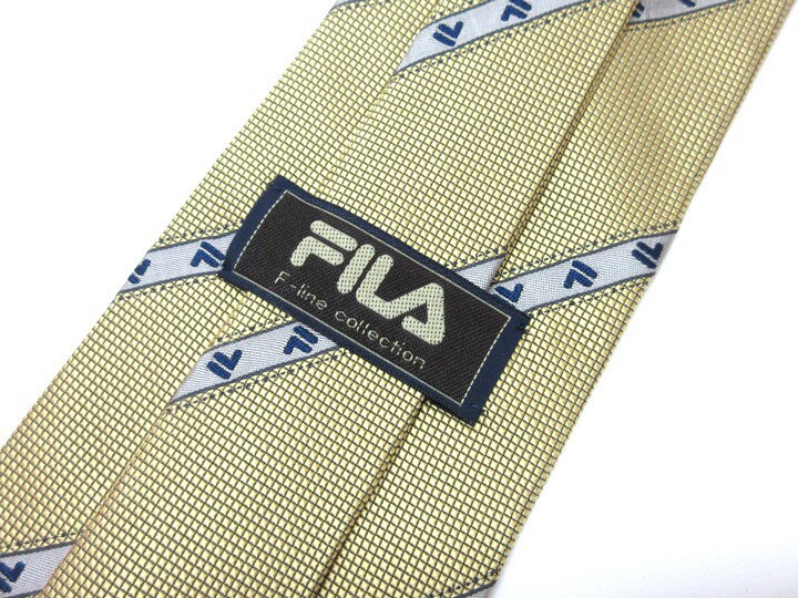 ブランド ネクタイ 【中古】FILA フィラ ストライプ柄 ブランド ネクタイ良品 メンズ プレゼント