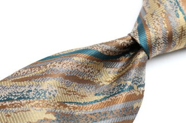 ブランド ネクタイ 【中古】JINABE Paris ジンアベ 総柄 ブランド ネクタイ 良品 メンズ プレゼント ※沖縄送料別途要
