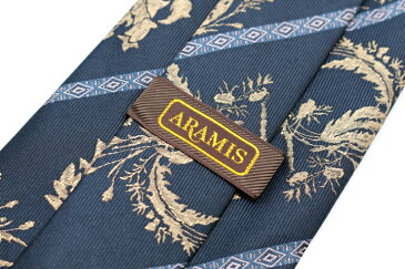 ARAMIS アラミス 花柄 ブランド 古着 ネクタイ 【中古】 良品 メンズ プレゼント ※沖縄送料別途要