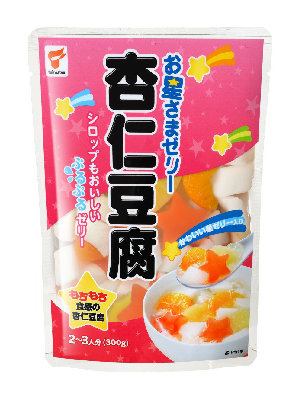 たいまつ食品お星さまゼリー杏仁豆腐300gtimes;12個