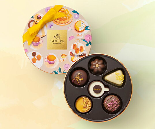 【ゴディバ】ゴディバ アフタヌーン スイーツ セレクション 6粒入のサムネイル