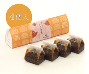 【和菓子村上】なめらかチョコ羊羹(棒茶)4入　ギフト　北陸　石川　金沢銘菓　和菓子