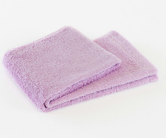 【ホットマン】ふふら　ヘアタオル（カシスパープル）