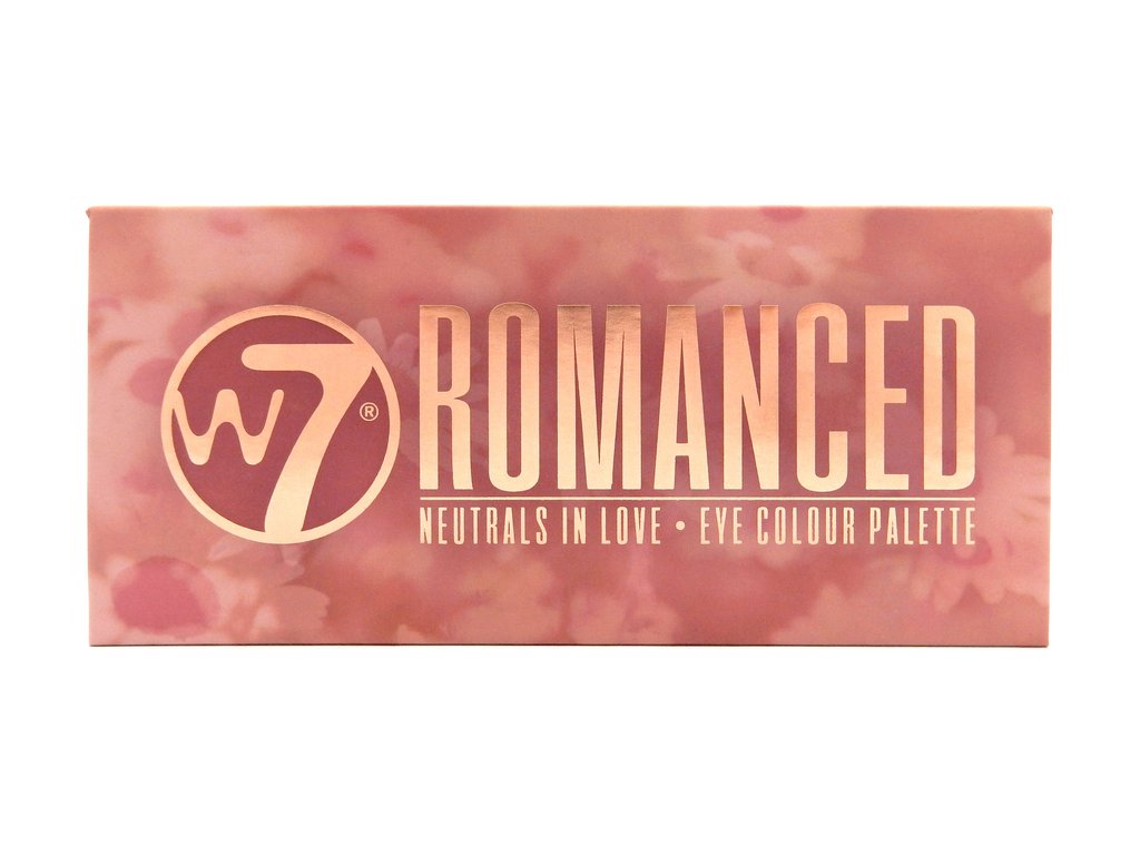 【39ショップ】W7 アイシャドウパレット Romanced ダブルセブン　ロマンス　アイシャドウ　紙パレット　アイメイク　イギリス ダイワ商..