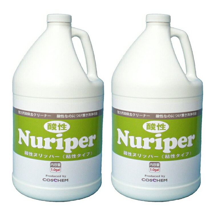 まとめ買い TOSHO コスケム 洗剤 酸性ヌリッパー 3.78L×2個 水垢 ウロコ 黒ずみ