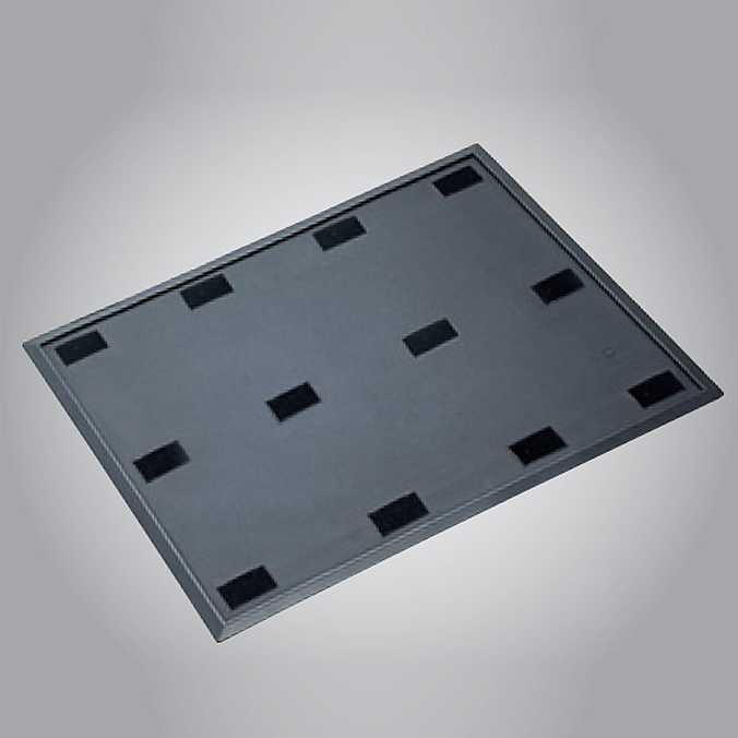 玄関マット 業務用 吸油用 吸油マットDPプラス用 ゴムマットベース(マジッククロス付き) 【75×90cm】(..