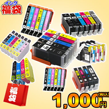 1000円ポッキリ インク福袋 型番が選べる 最大13本入り 人気型番満載 1本77円〜 BCI-370XL+371XL 351XL+350XL BCI-326+325 BCI-321+320 BCI-7E9 IC80 IC70 IC69 IC50 IC32 LC113 LC111 LC110 LC12 LC11/16 LC10 HP178XL