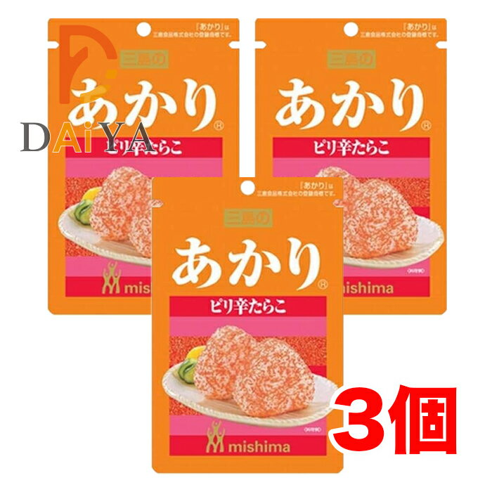 三島食品 あかり ピリ辛たらこ 12g ×