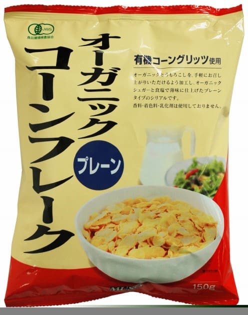 ムソー オーガニックコーンフレークプレーン150g ×1個\着後レビューでプレゼント有!/