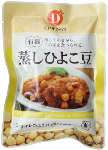 だいずデイズ 有機蒸しひよこ豆 85g ×1個 だいずデイズ 有機蒸しひよこ豆 85g ×1個