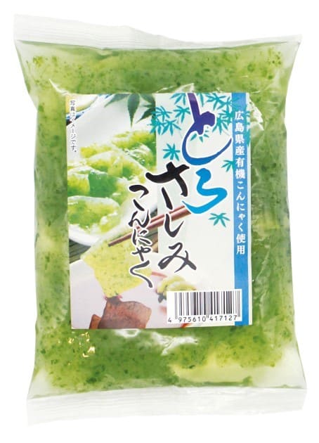 中尾食品 有機こんにゃく粉使用とろさしみこんにゃく 100g ×1個