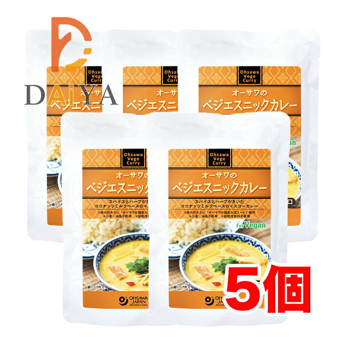 オーサワのベジエスニックカレー 170g ×5個