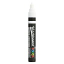 三菱鉛筆 ブラックボードポスカ 中字丸芯(1.8〜2.5mm) 白 PCE2005M1P.1