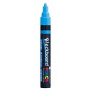 三菱鉛筆 ブラックボードポスカ 中字丸芯(1.8〜2.5mm) 水色 PCE2005M1P.8